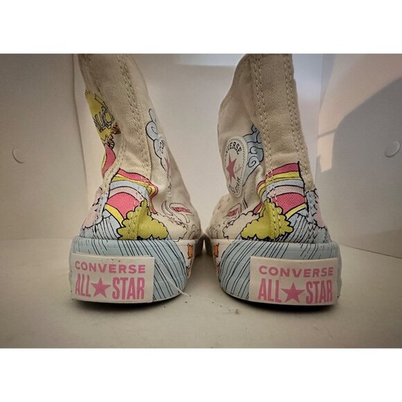 Converse Chuck Womens All Star High Top Sneakers Womans 8 Notebook 2021 White  C - Picture 4 of 11